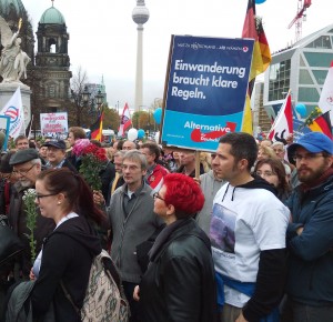 "Zukunft Heimat" bei AfD-Demonstration im November in Berlin